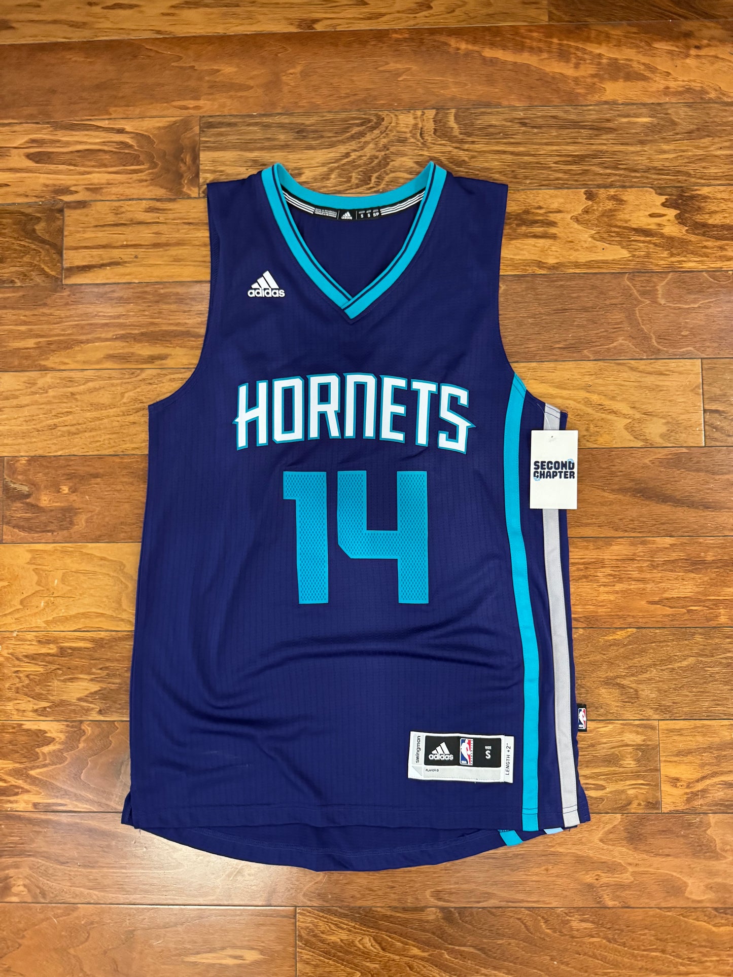 2014 Charlotte Hornets Kidd-Gilchrist Jersey (S)