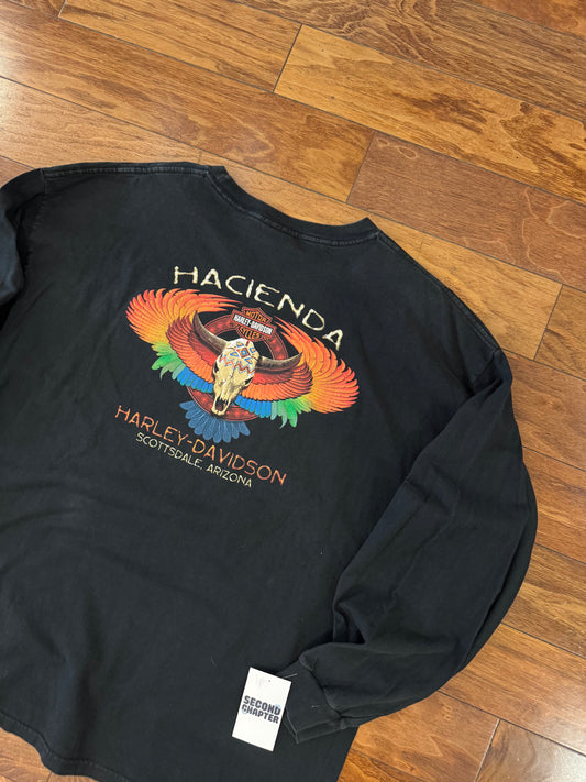 00s Harley Davidson Hacienda Arizona LS Shirt (XXL)