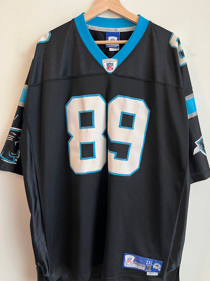 00s Carolina Panthers Steve Smith Stitched Reebok Jersey (XXL)