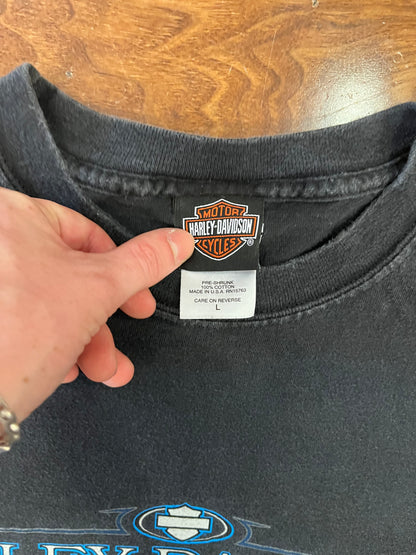2002 Harley Davidson Georgia Black Tee (L)