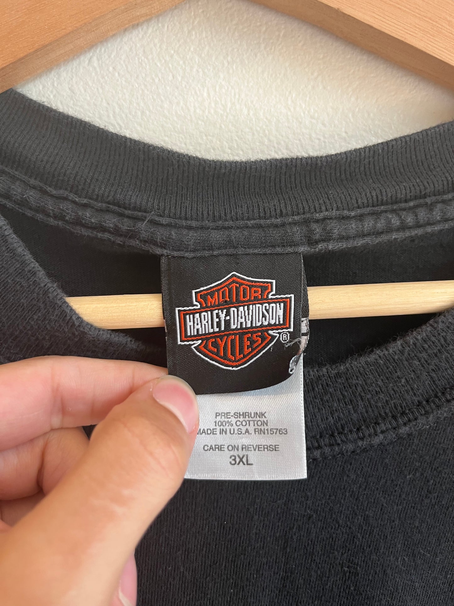 2003 Harley Davidson McCoy's Flames Pocket Tee (XXXL)