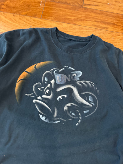 00s UNC Faded Mascot Long Sleeve Tee (XL)