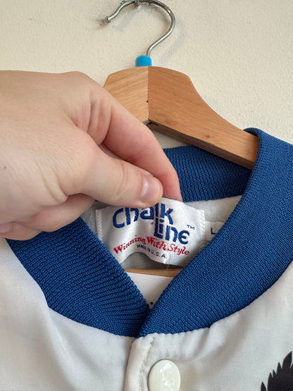 1991 Super Bowl Fanimation Satin Vintage Jacket (L)
