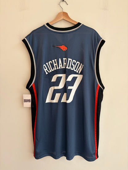 00s Charlotte Bobcats Jason Richardson Adidas NBA Jersey (XL)