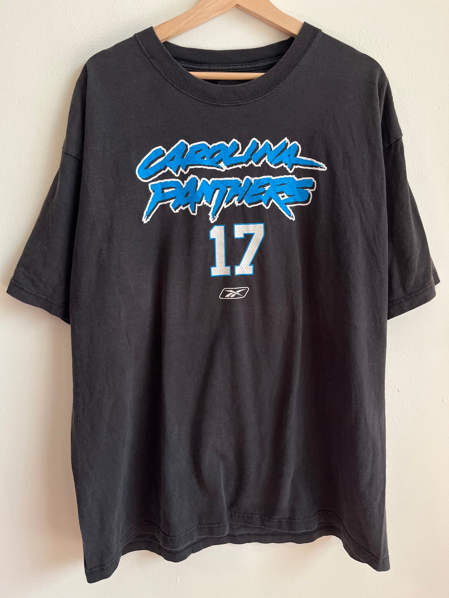 00s Carolina Panthers Jake Delhomme Jersey Tee (XL)