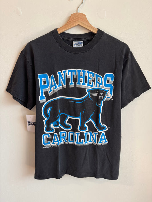 1993 Carolina Panthers Original Cat Black Tee (M)