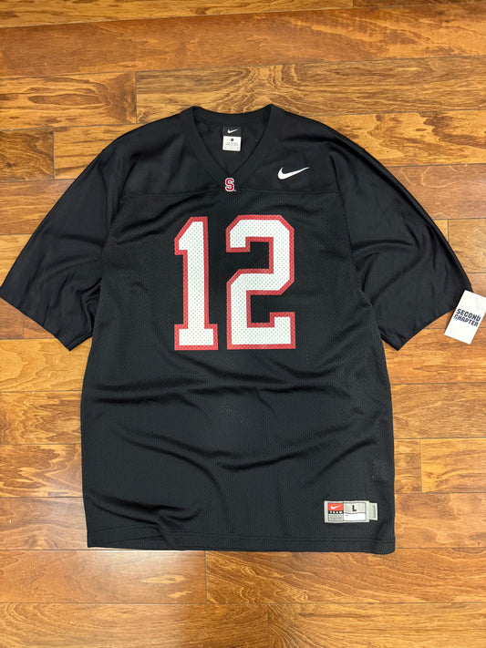 00s Stanford Andrew Luck #12 Nike Jersey (L)