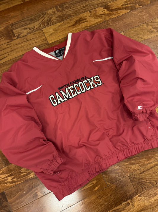 00s USC Gamecocks Starter Embroidered Windbreaker (XXL)