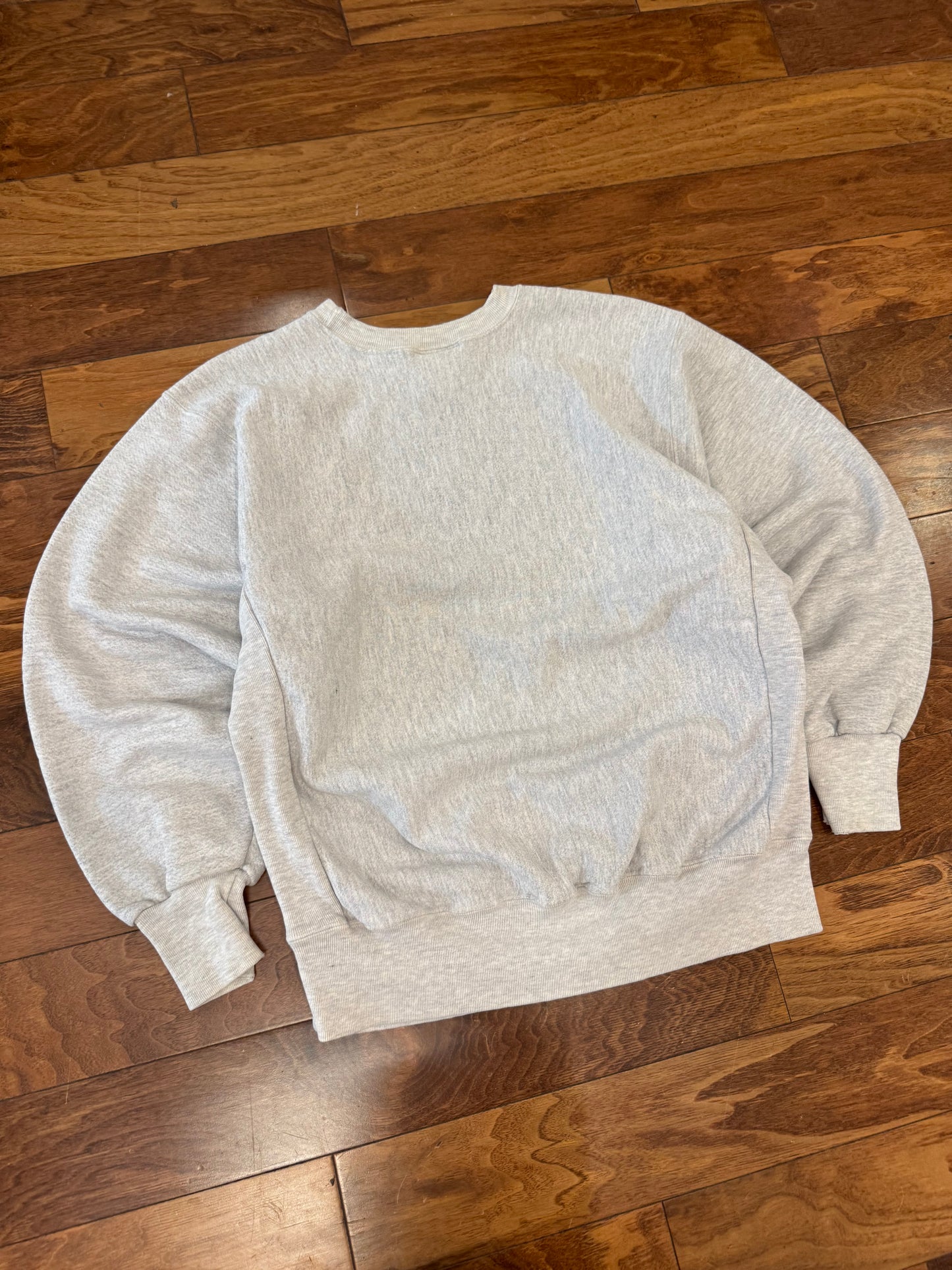 90s Miami Hurricanes Reverse Weave Spell Out Crewneck (XL)