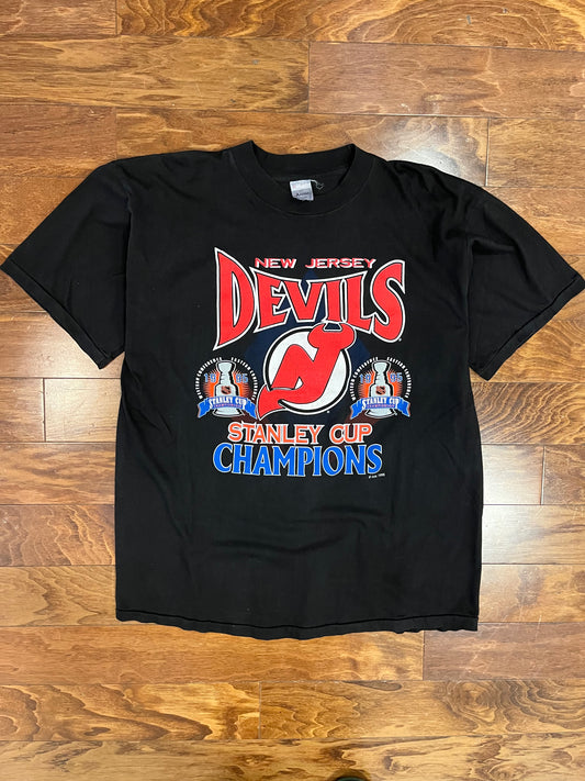 1995 New Jersey Devils NHL Tee (XL)