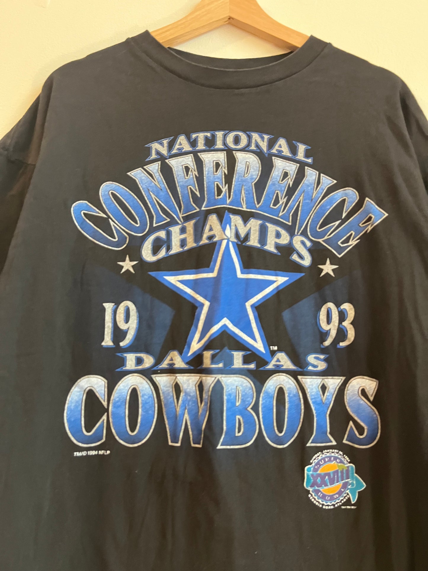 1994 Dallas Cowboys Conference Champs Starter Tee (XL)