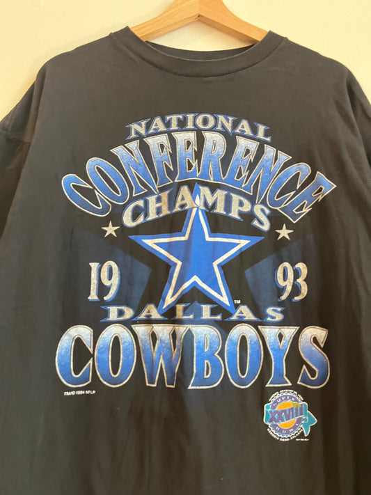 1994 Dallas Cowboys Conference Champs Starter Tee (XL)