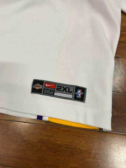 00s LA Lakers Vintage Nike Warm Up Jersey (XXL)
