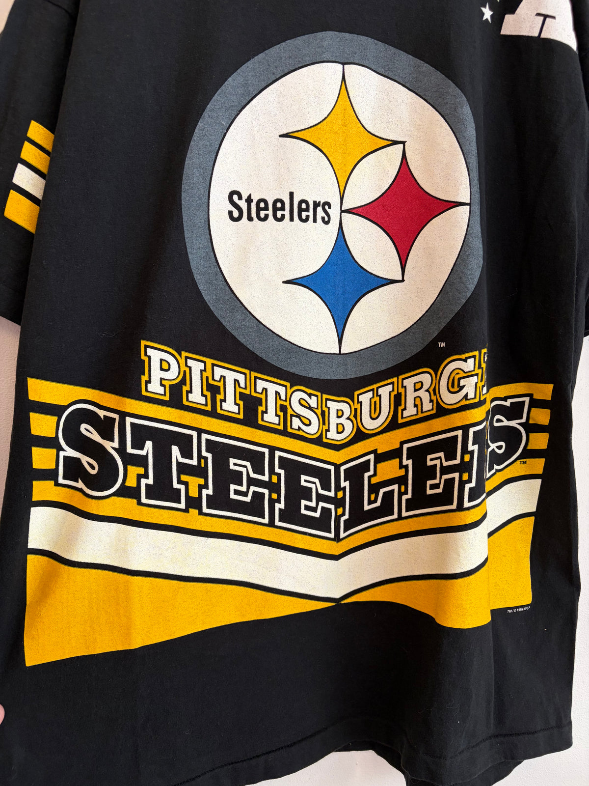 1995 Pittsburgh Steelers Salem AOP Tee (XXL)