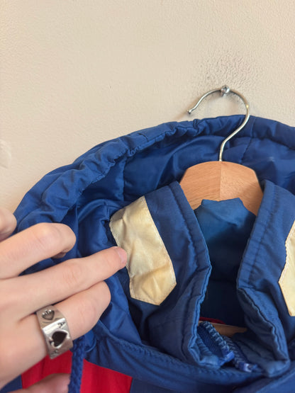 90s New York Giants Pro Player Reversible Puffer Jacket (M)