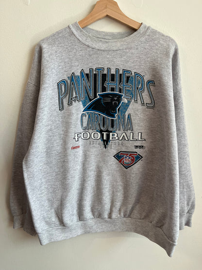 1994 Carolina Panthers Football Trench Crewneck (XL)