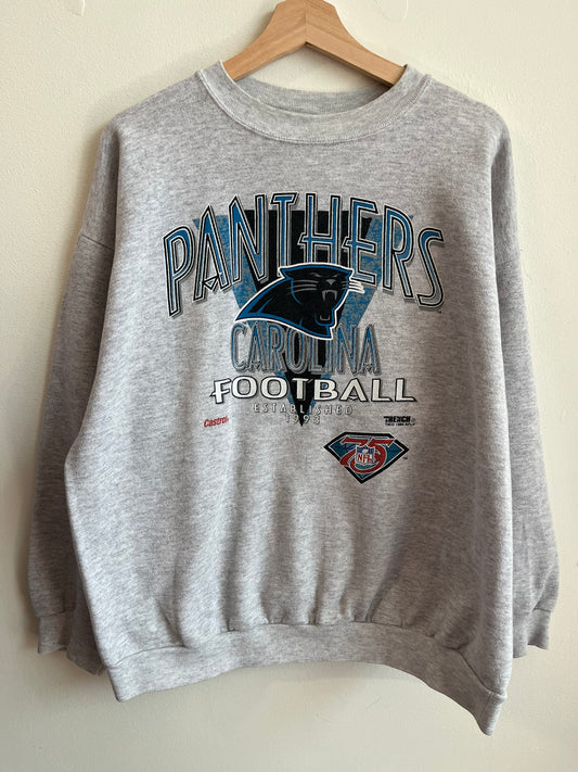 1994 Carolina Panthers Football Trench Crewneck (XL)