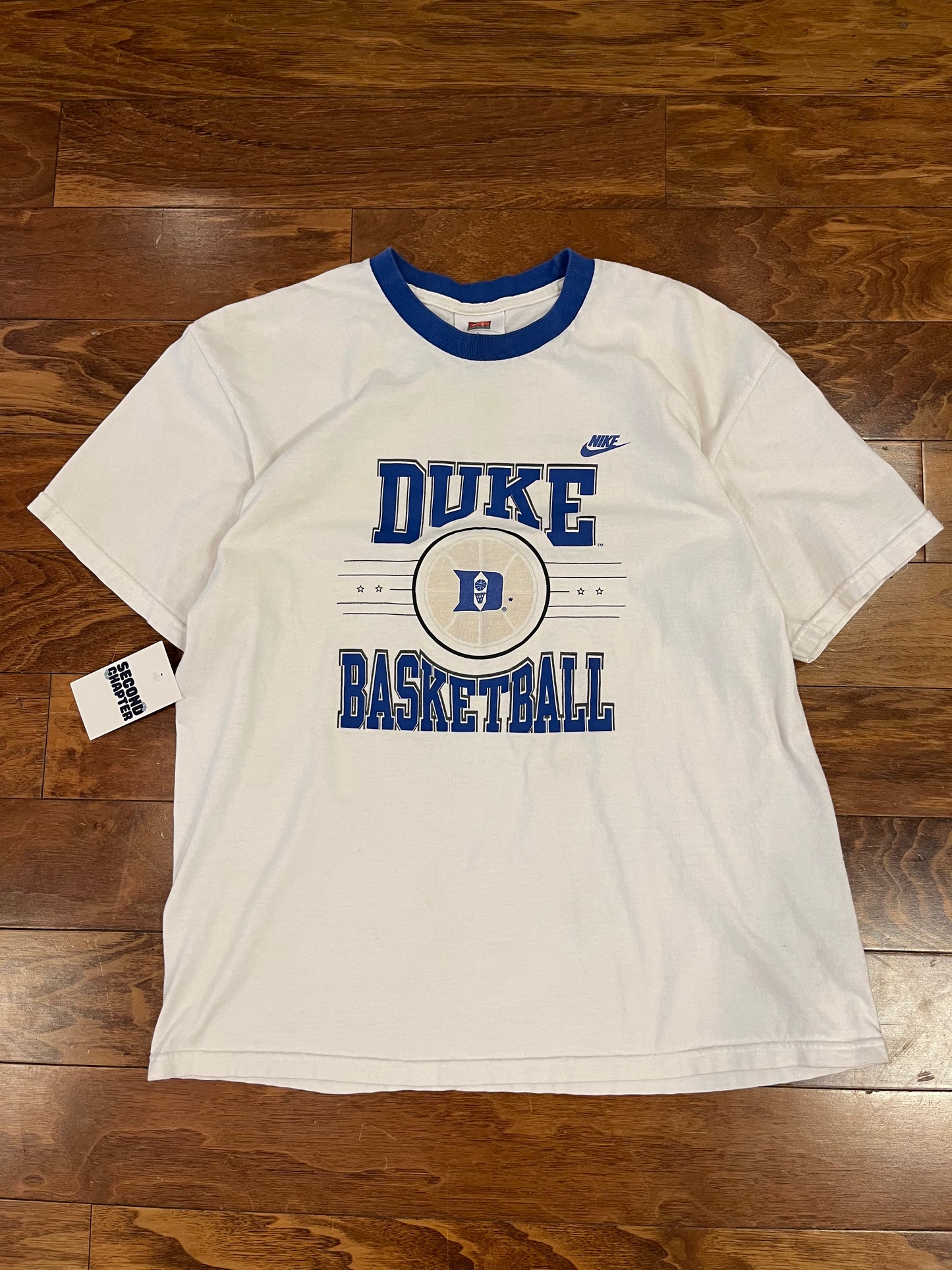 00s Duke Basketball Nike Ringer Tee (L)