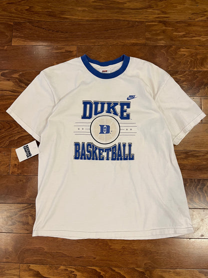 00s Duke Basketball Nike Ringer Tee (L)