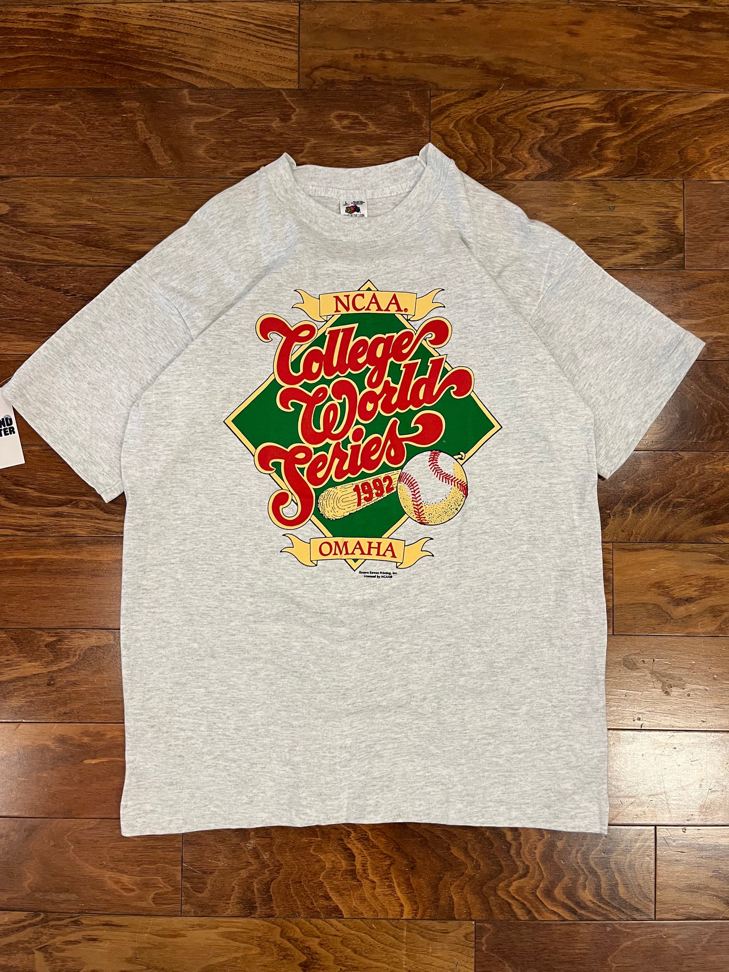1992 NCAA College World Series Omaha Vintage Tee (L)