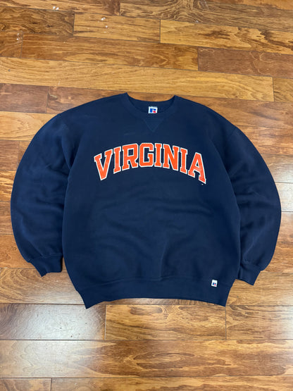 90s Virginia Cavaliers Russell Crewneck (XL)