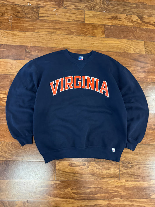90s Virginia Cavaliers Russell Crewneck (XL)