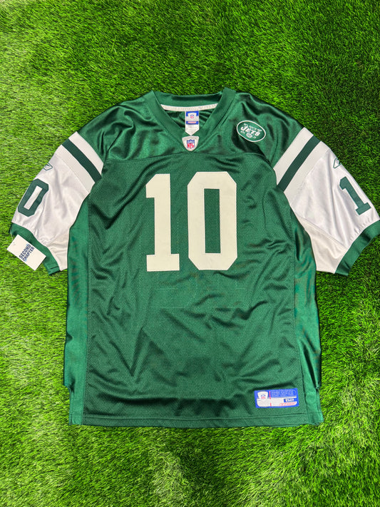 00s NY Jets Chad Pennington #10 Reebok Vintage NFL Jersey (XL)
