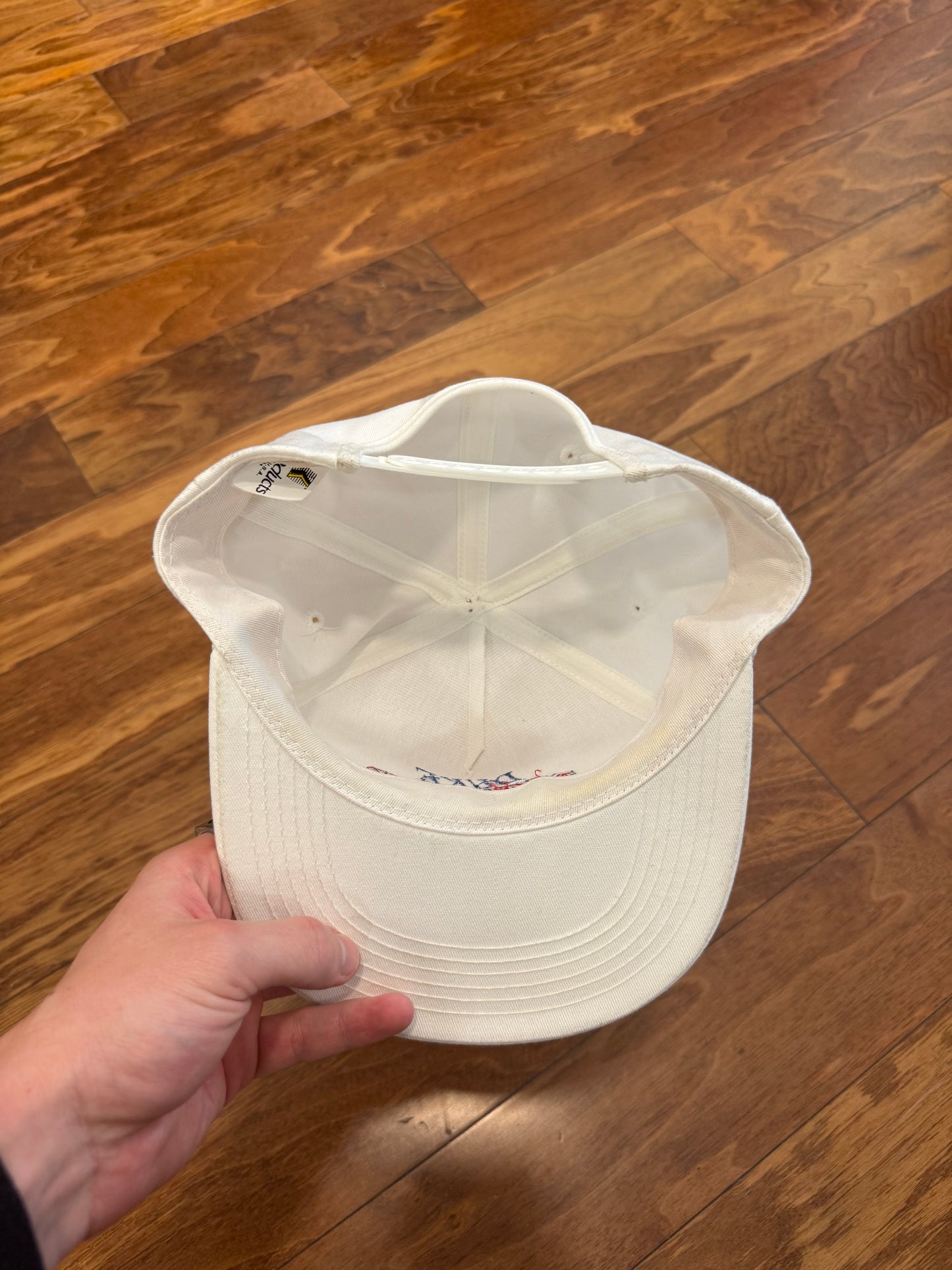 1991 Duke Blue Devils NCAA Final Four White Hat (OS)
