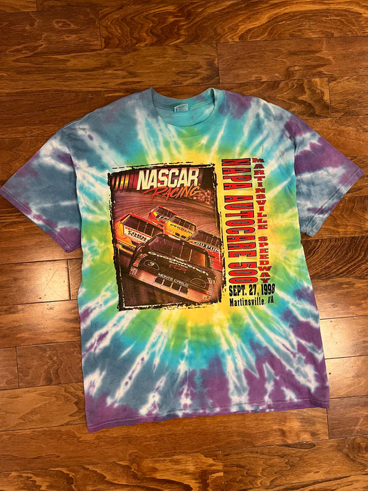 1998 Nascar Tie Dye 50th Anniversary Tee (XL)