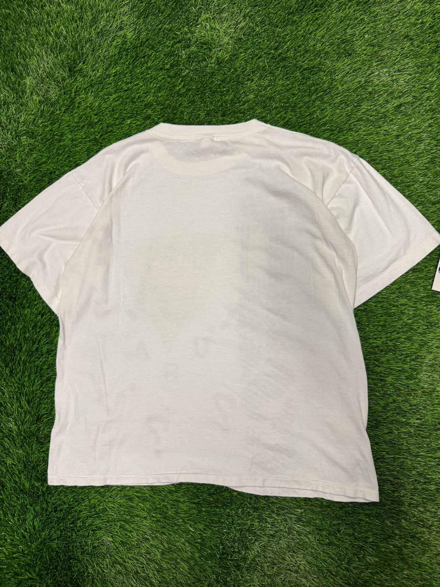 90s Guess Jeans Vintage Boot Big Graphic Tee (XL)