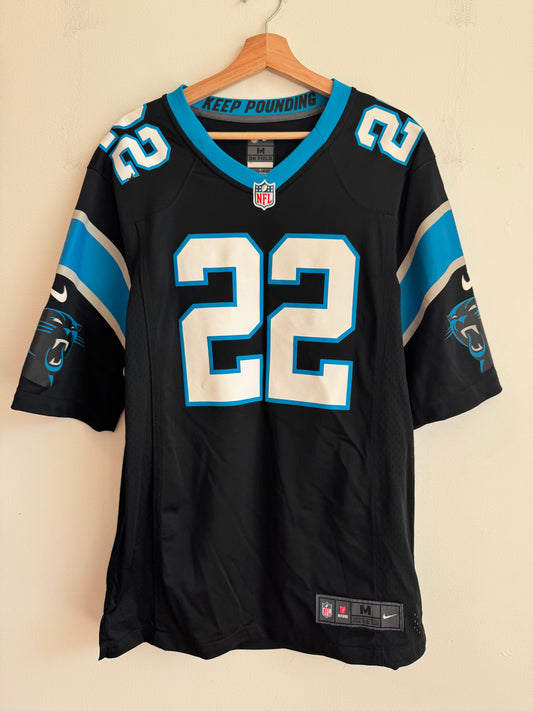 2010s Carolina Panthers Christian McCaffery Nike Home Jersey (M)