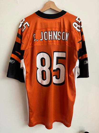 00s Cincinnati Bengals Chad Johnson Reebok Jersey (XL)
