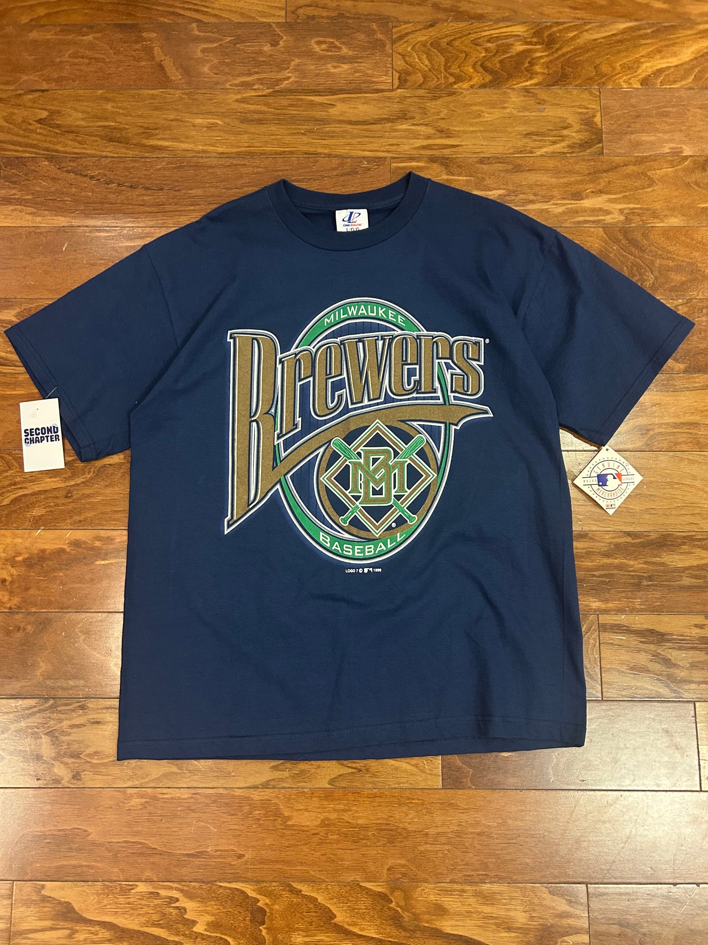 1999 Milwaukee Brewers Vintage Deadstock MLB Tee (L)