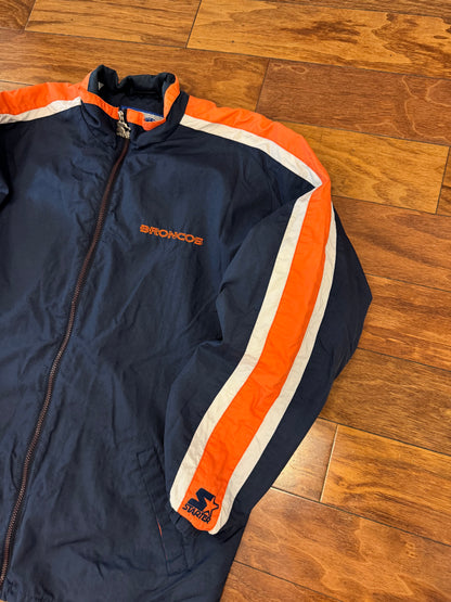 90s Denver Broncos Vintage Starter Windbreaker (L)