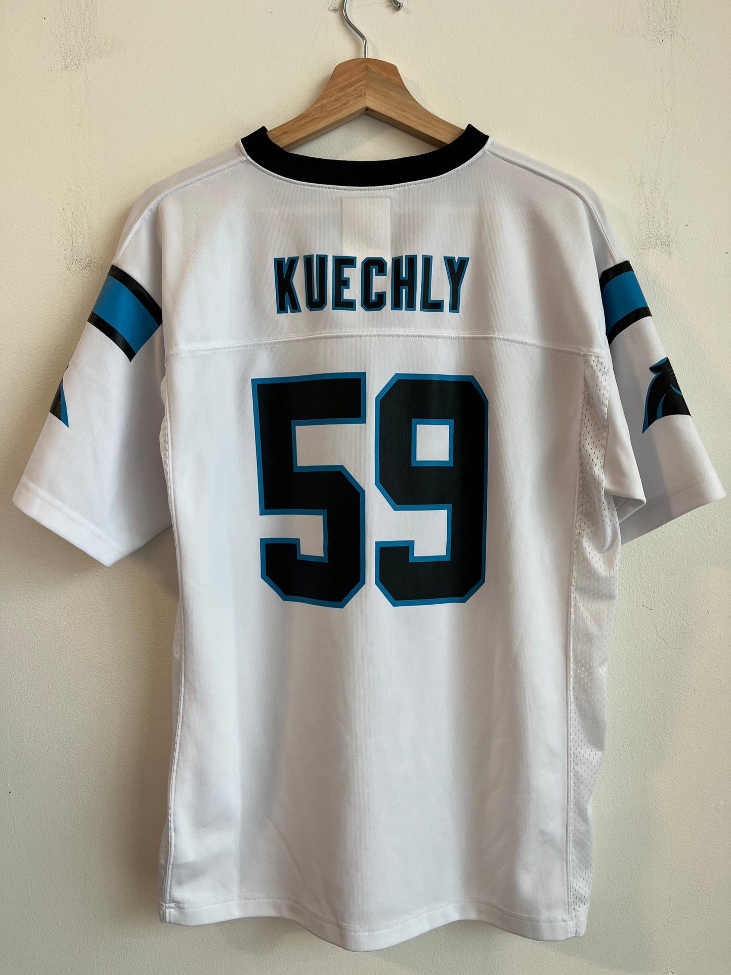 2010s Carolina Panthers Luke Kuechly Away Jersey (Youth XL)