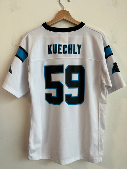 2010s Carolina Panthers Luke Kuechly Away Jersey (Youth XL)
