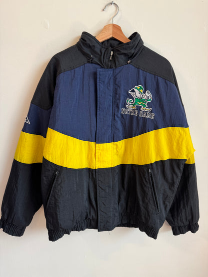 90s Notre Dame Apex One Puffer Jacket (M)