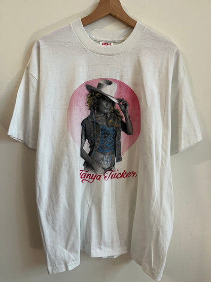 90s Tanya Tucker Vintage Music Tee (XL)