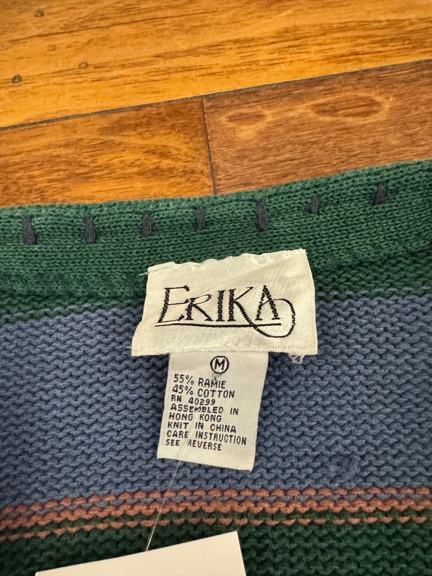 90s Erika Women's Cardigan Sweater (M)