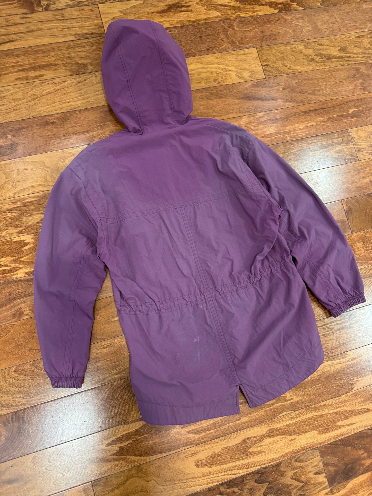 90s Nike Purple Parka Vintage Faded Jacket (S)