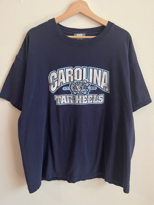 00s UNC J America Navy Tee (XL)