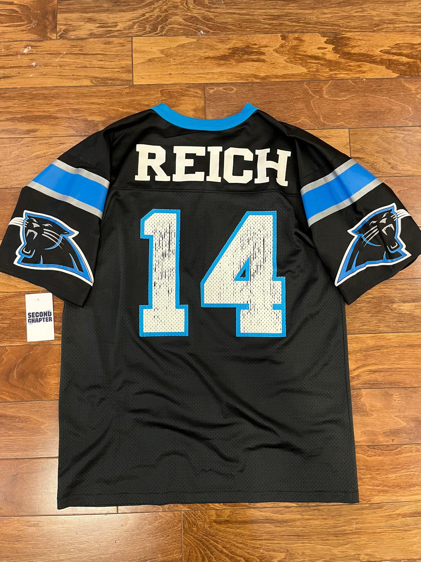 90s Carolina Panthers Frank Reich #13 Logo Athletic Jersey (M)