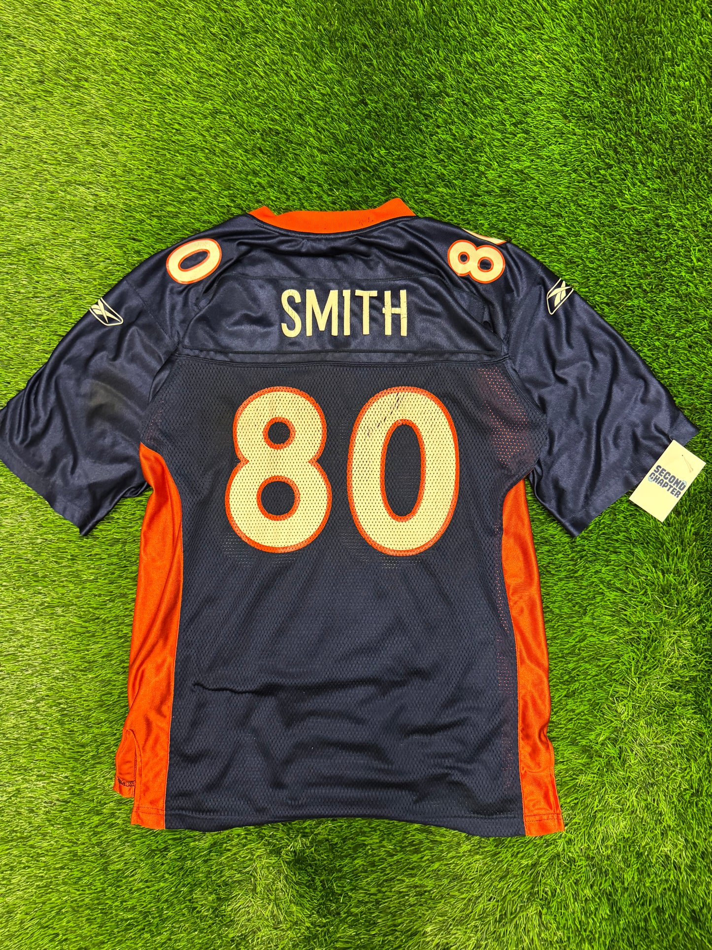 Denver Broncos Rod Smith #80 Reebok Jersey (M)