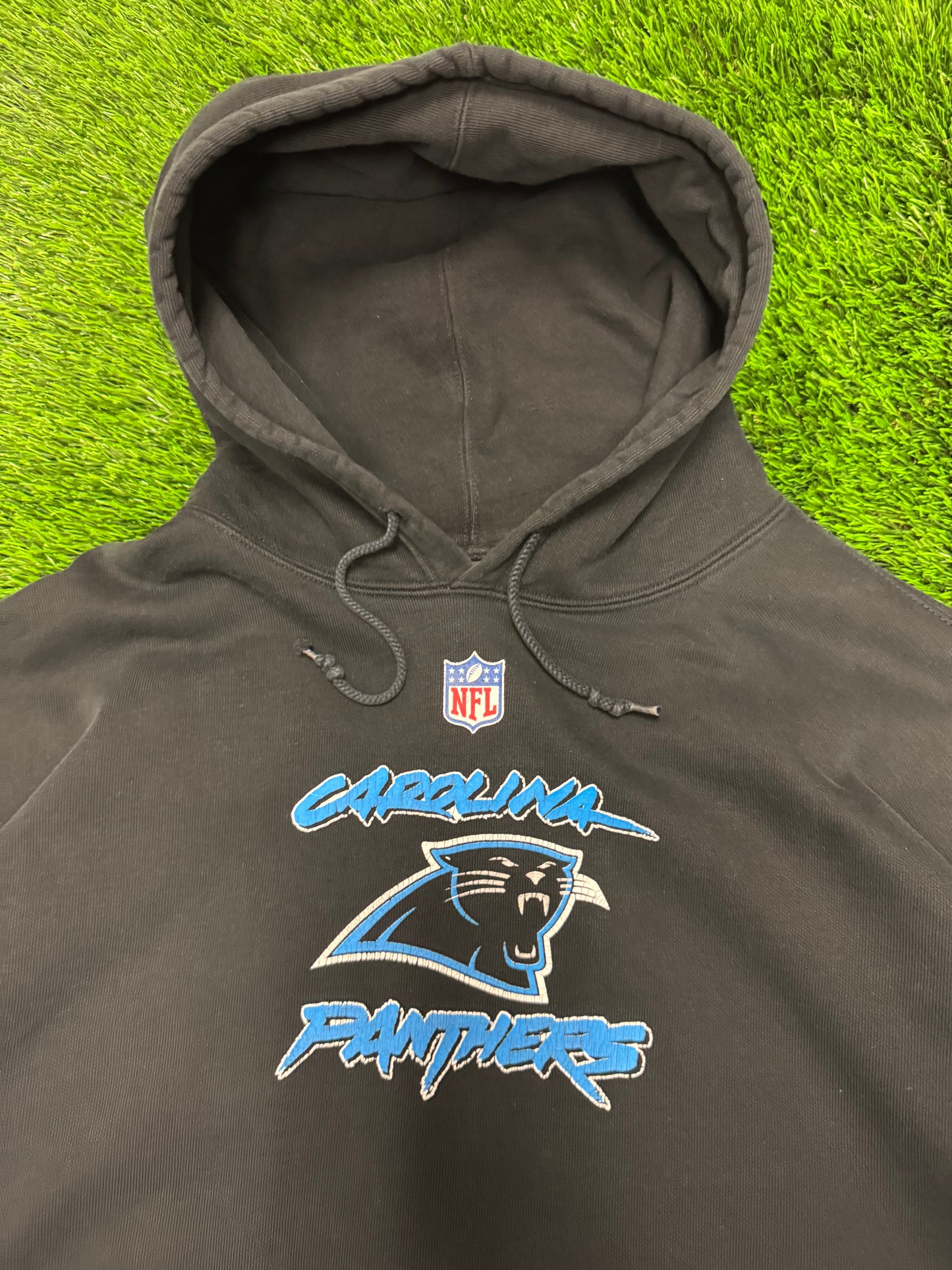 00s Carolina Panthers Reebok Oversized Hoodie (XL)