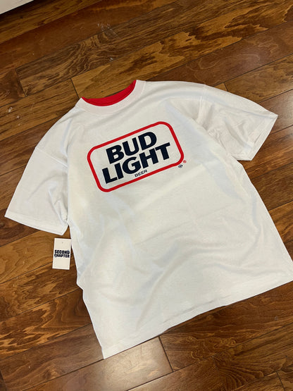 90s Bud Light Beer Promo Tee (XL)