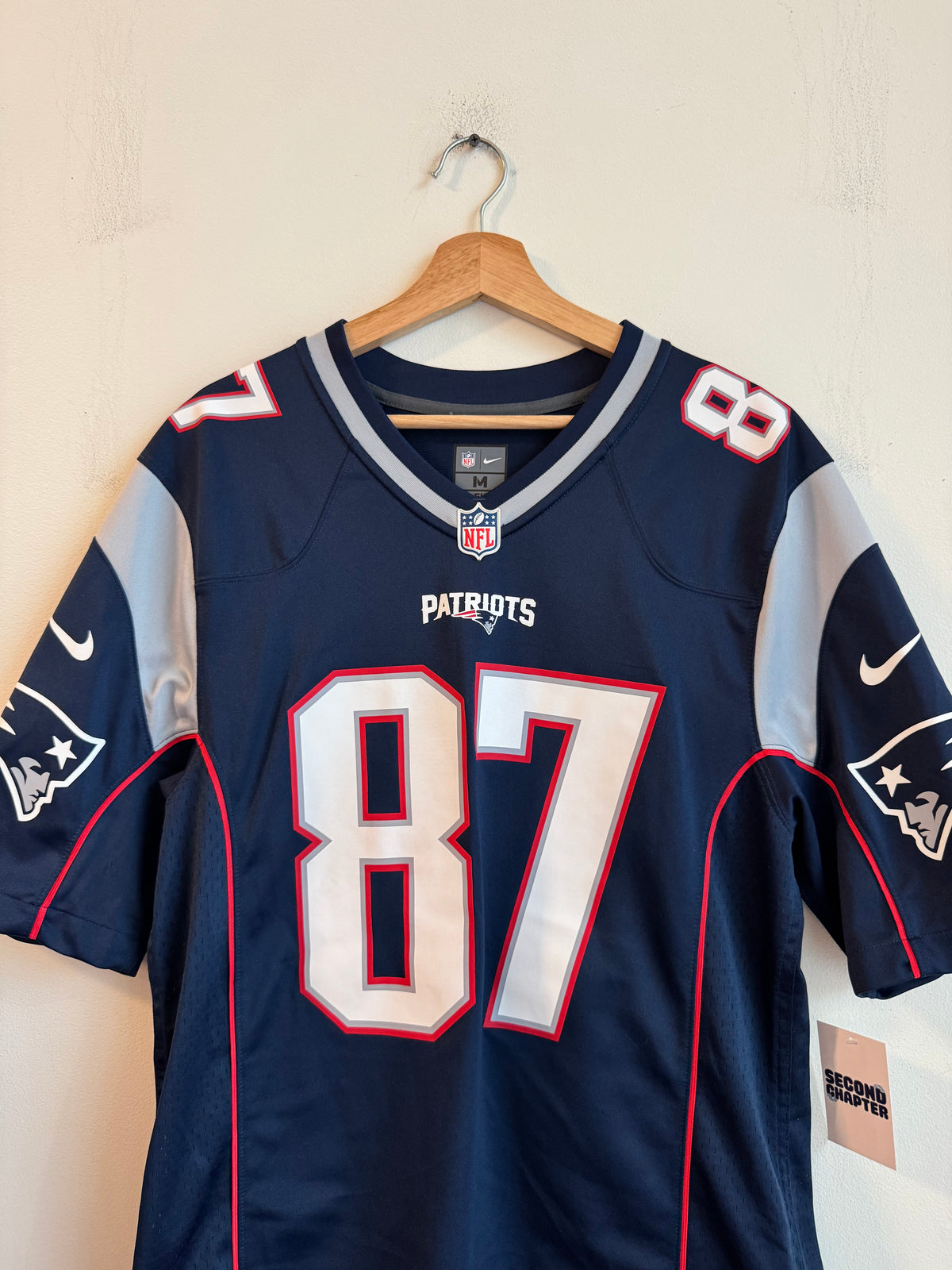 2016 New England Patriots Rob Gronkowski Nike Home Jersey (M)