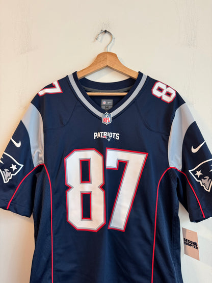 2016 New England Patriots Rob Gronkowski Nike Home Jersey (M)