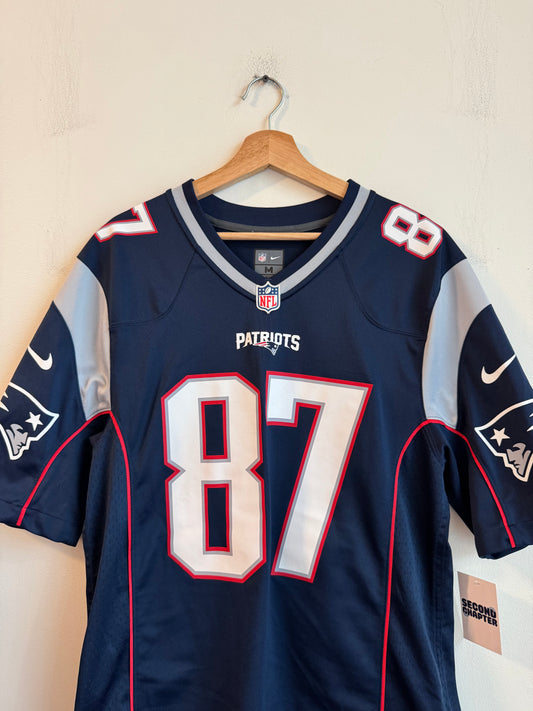 2016 New England Patriots Rob Gronkowski Nike Home Jersey (M)
