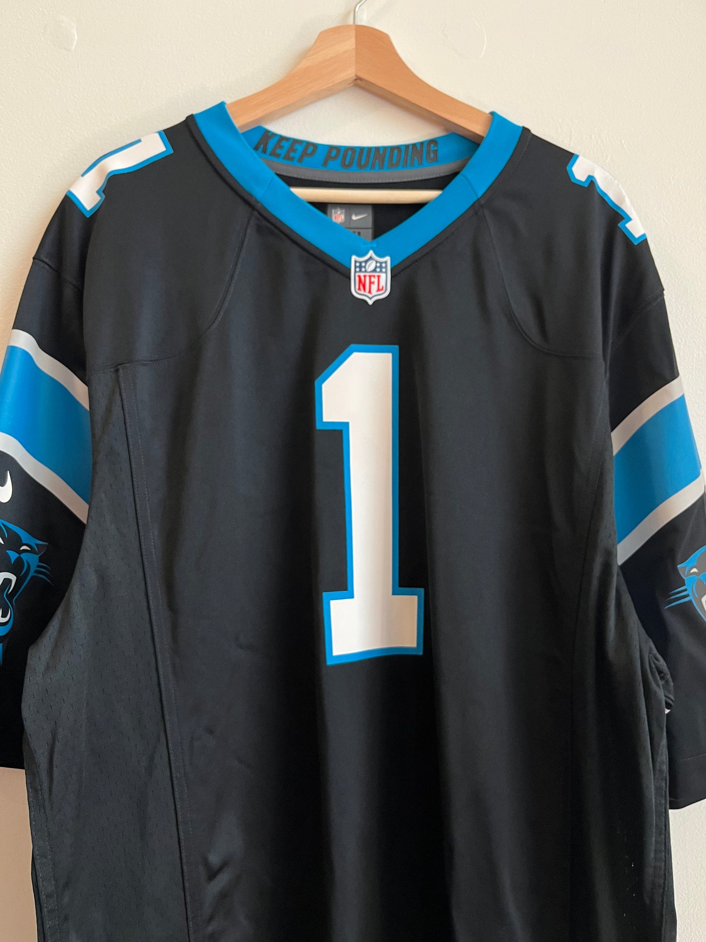 2010s Carolina Panthers Cam Newton Home Jersey (XXL)