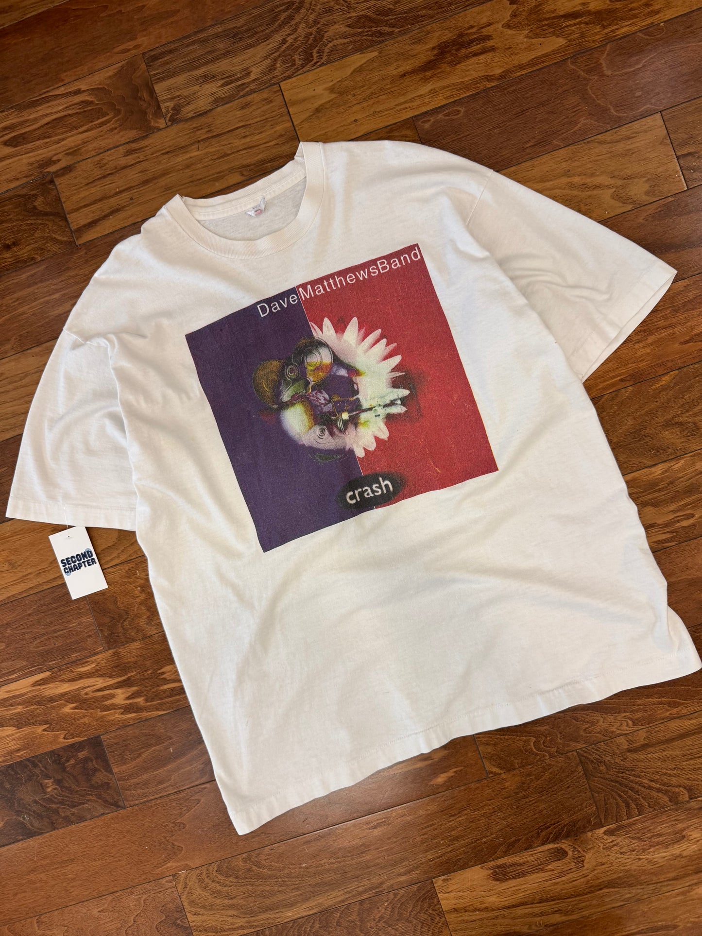 1996 Dave Matthews Band Crash Tour Vintage Music Tee (XL)